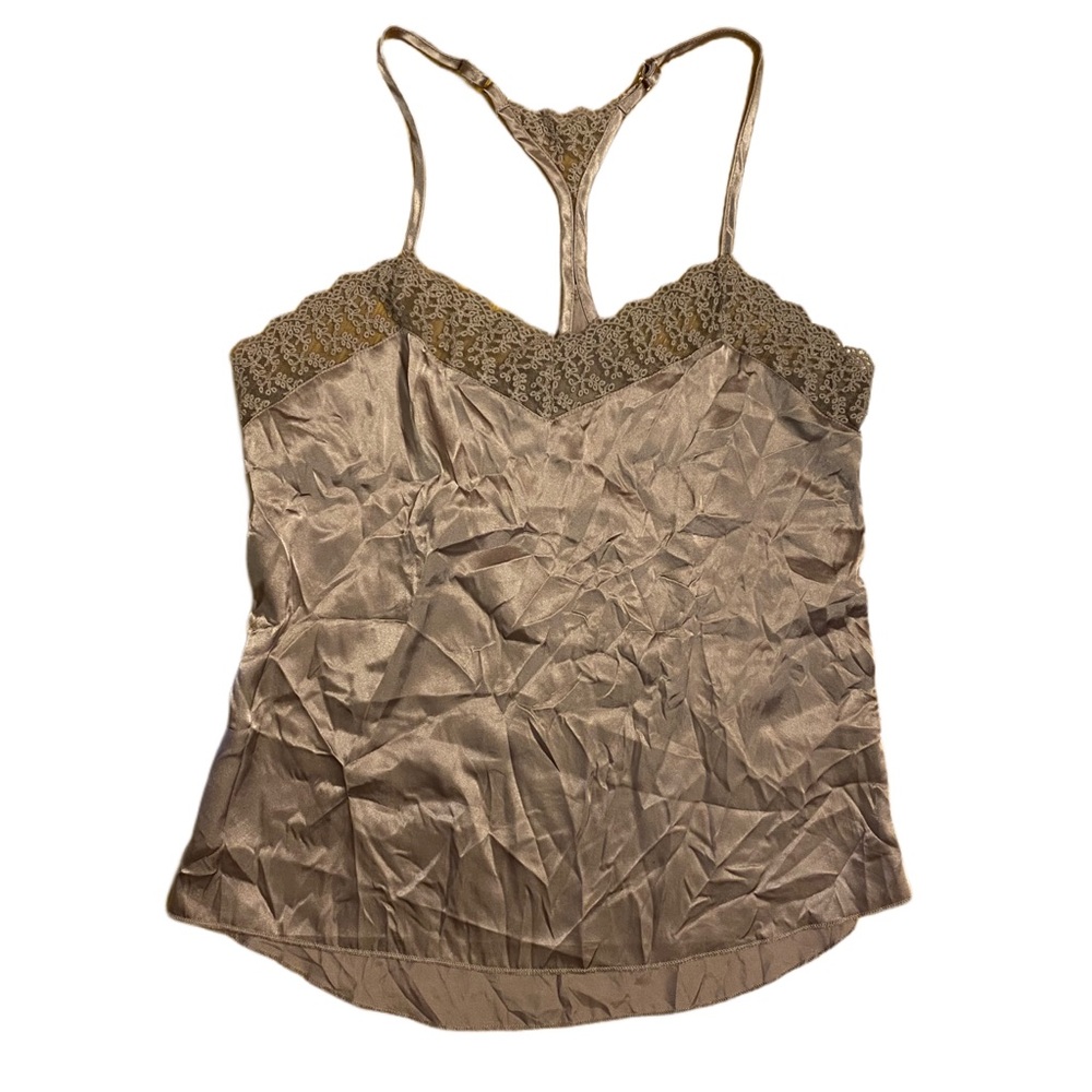 Ten Sixty Sherman Crinkled Satin Camisole Top Size: XS